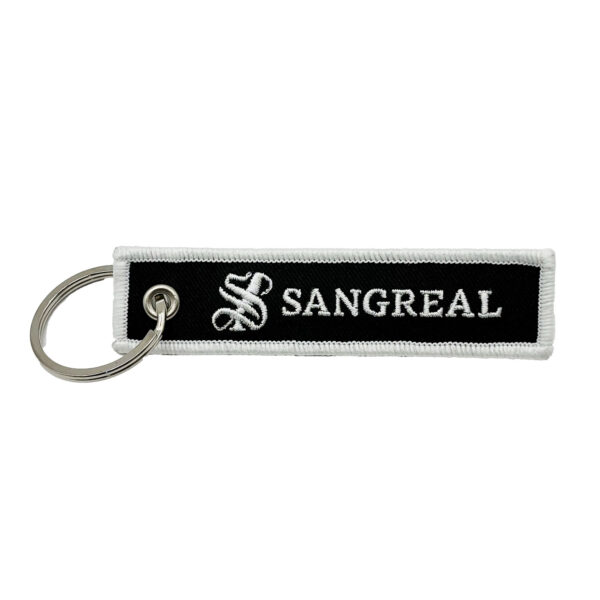 SANGREAL タグキーホルダー – BLACK –